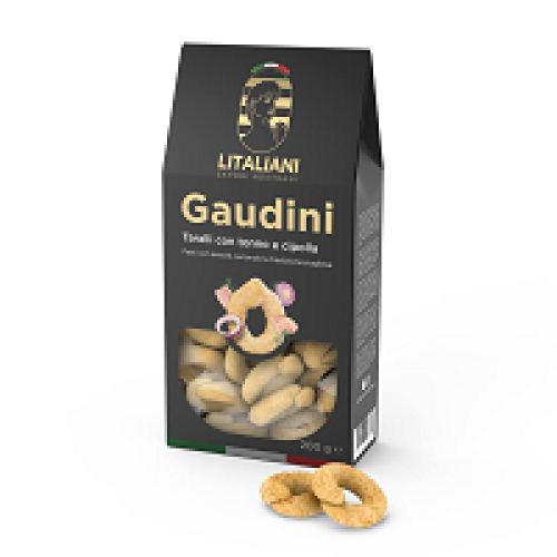 GAUDINI – Taralli mit Thunfisch & Zwiebel 200 g